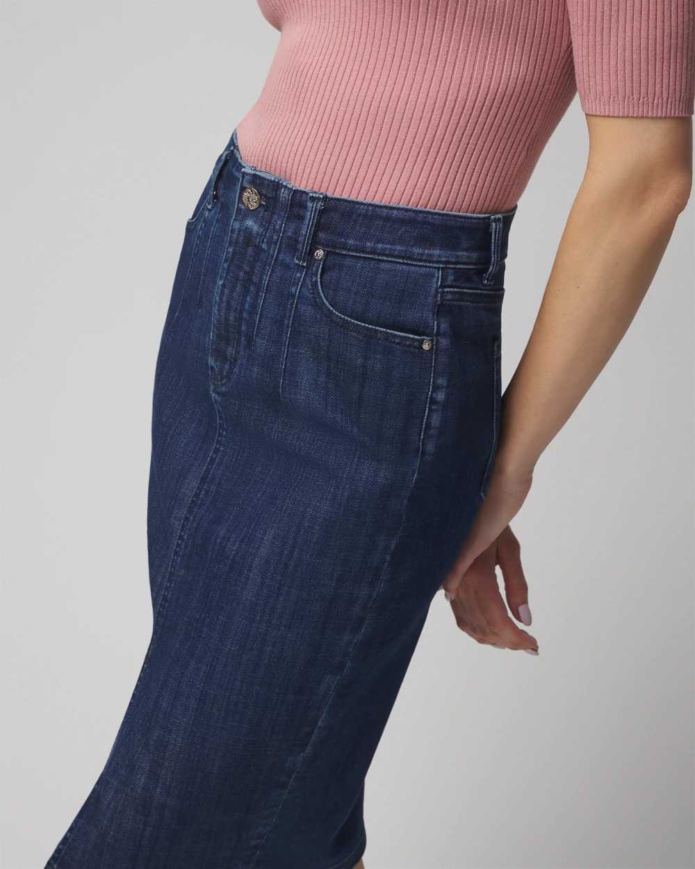 Denim Pencil Skirt White House Black Market
